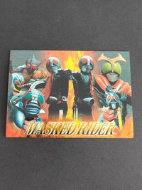 非売品 プロモ アルバム オリジナルカード 特典 仮面ライダー １号 ２号 カード まとめ アマダ ストロンガー アマゾン V3 ライダーマン サムネイル 1