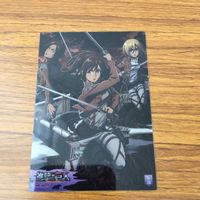 カード トレカ まとめ 進撃の巨人 クリアカード エレン アルミン ミカサ サシャ ミユル クリスタ ジャン 28 サムネイル 5