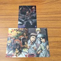 カード トレカ まとめ 進撃の巨人 クリアカード エレン アルミン ミカサ サシャ ミユル クリスタ ジャン 28 サムネイル 1