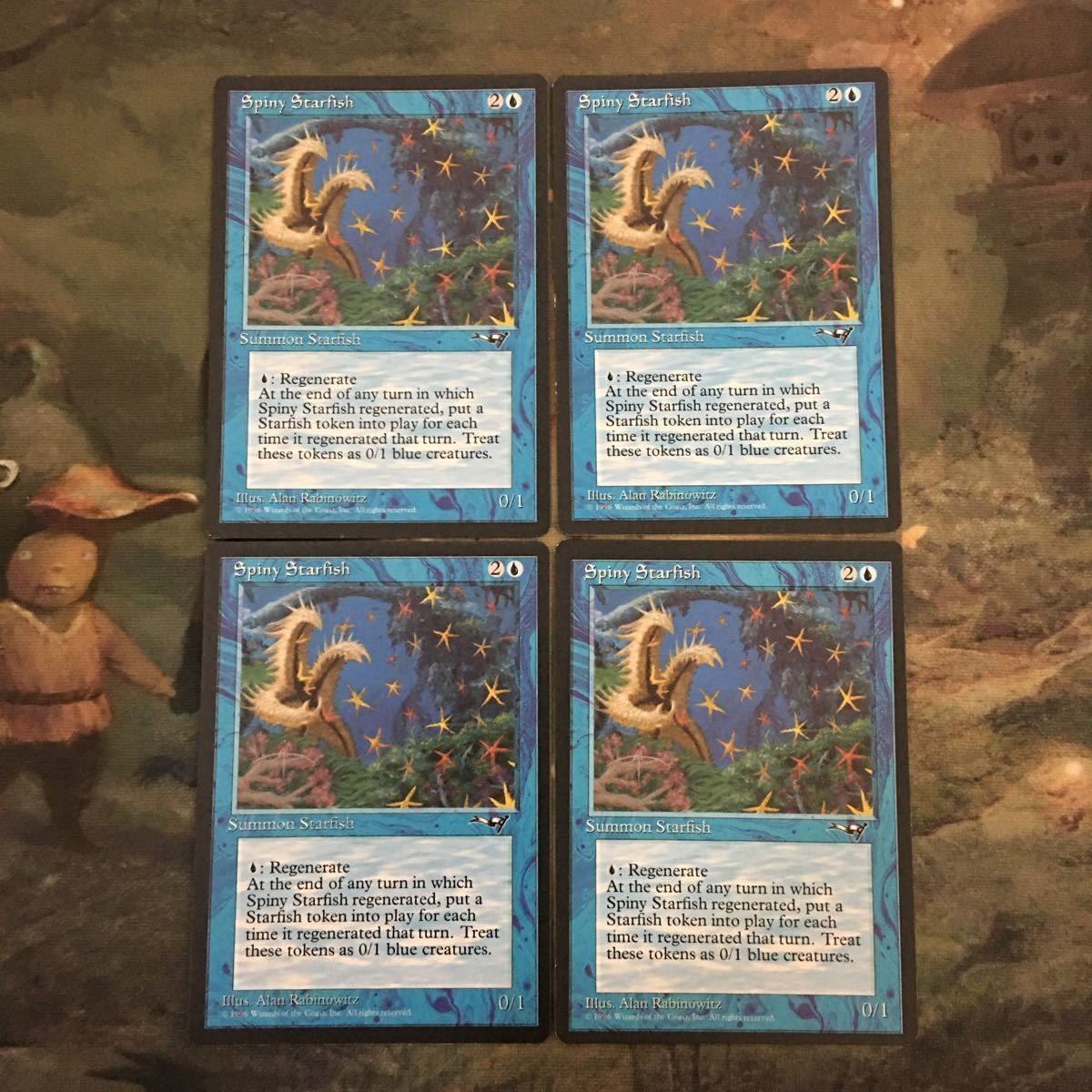 MTG マジックザギャザリング カード まとめ ALL Spiny Starfish 4枚セット 40