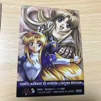 交渉歓迎 uca5-1 カード アリスソフト アリス 限定版 ラッキーカード 当選品 ？ キラ レア ハート穴あり コレクション 限定 0120 サムネイル 7