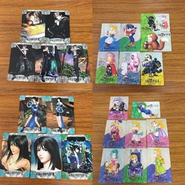ファイナルファンタジー Ⅷ カード まとめ 19 20 スコール リノア レオンハート ハーティリー 14 15