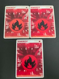 Pokemon Card Basic Fire Energy Quick 011/015 Japanese