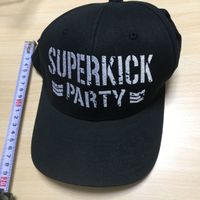 送料無料 新日本プロレス superkick party マット ニック ジャクソン 直筆サイン キャップ j2-1 0121