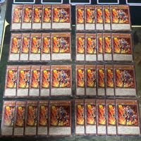 Yu-Gi-Oh Metal Flame Swordman 40 Cards Lot Text Rare