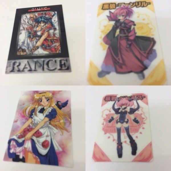 トレーディングカード カード マイナーカード 非売品 レア キラ プロモ アニメ 美少女 ゲーム ランス 黒狼フェンリル