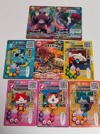 妖怪ウォッチ 非売品カード まとめ PYW-085 PYW-008 PYW-147 PYW-027 PYW-088 ジバニャン ロボニャン SR サムネイル 1