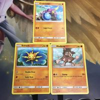 ポケモンカード 旧裏面 英語 海外版 3枚 マケンカニ ソルロック ドロバンコ 25