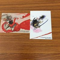 ファイナルファンタジー 天野 喜孝 カード まとめ クラーケンVS光の戦士 必殺の機 6 サムネイル 1