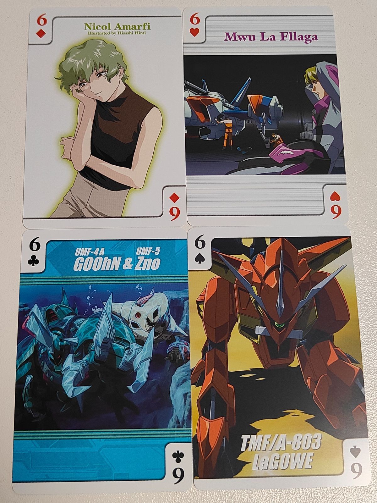 ムウ・ラ・フラガ ニコル プロモ ガンダムシード SEED スペシャル トランプ カード 特典 非売品 カード まとめ