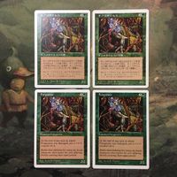 MTG マジックザギャザリング カード まとめ 5ED キノコザウルス/Fungusaur 4枚セット 123