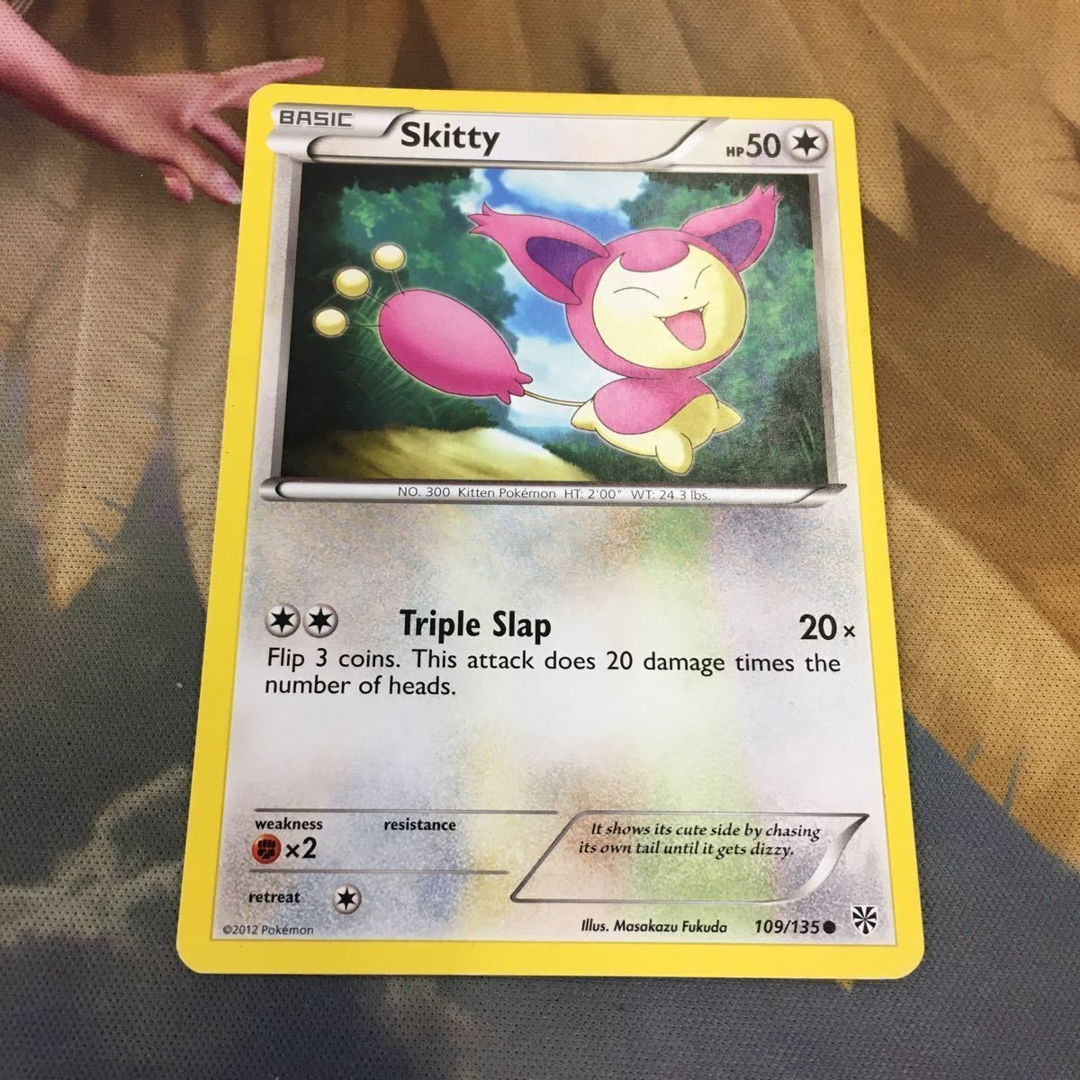 ポケモンカード 旧裏面 海外 英語版 1枚 エネコ 59 Skitty