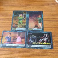 Gundam Card Game Trading Card Lot Japanese Vintage