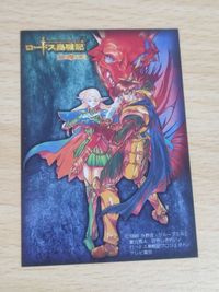 カード ロードス島戦記 アニメイト アニメフェスティバル 非売品 ディードリット パーン