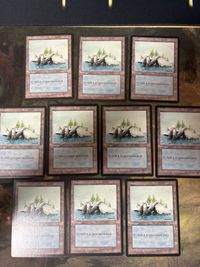 島/island アイスエイジ 10枚 型番統ー まとめ 人気絵柄 基本土地 大量 ICE 英語版 EN MTG