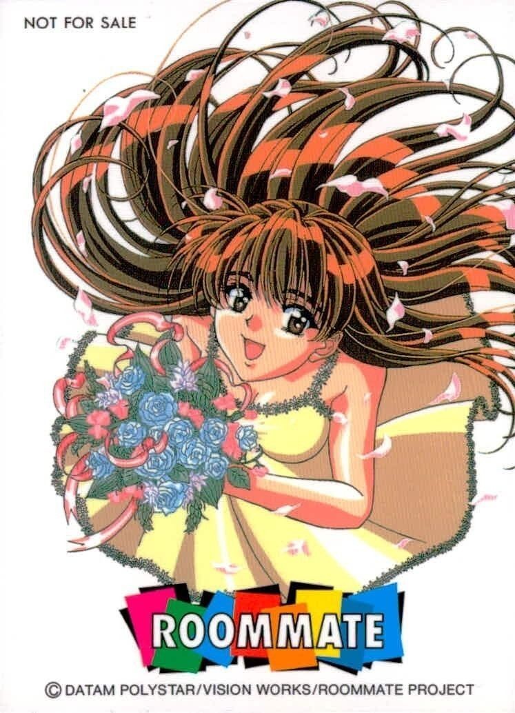 ROOMMATE Inoue Ryoko Game Card Promo Data M Polister