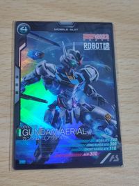 Gundam Aerial Card Robot Spirits Bandai 2022 Anime