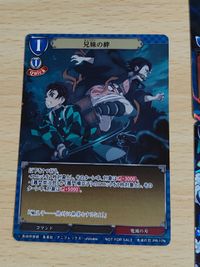 ビルディバイド 禰<!-利用不可文字-!>豆子 パラレル R 鬼滅の刃 カード PR-17N 兄妹の絆 水の呼吸の使い手 竈門炭治郎(TS1-02) - UR仕様 サムネイル 6