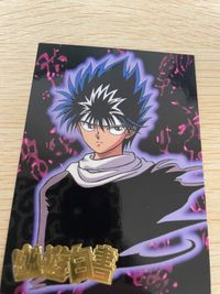幽遊白書 カード VHS 初回特典 非売品 ★超激レア 飛影 No 5 プロモ STUDIO PIERROT スタジオぴえろ not for sale 箔押し サムネイル 2