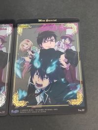 青の祓魔師 エクソシスト 青エク カード まとめ 奥村 雪男 燐 クリアカード 銀箔 金箔 サムネイル 3