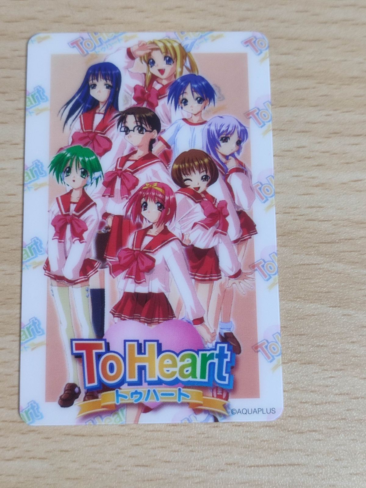 Toheart トゥハート カレンダー カード 2000 2001 プラカード 非売品