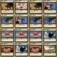One Piece Nami Shanks Chopper Carddass Card Lot