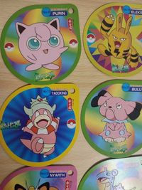 永谷園 ポケモン BIG ハイパーカード ミュウ エレキッド トゲピー ラプラス チコリータ ニャース y022 k1-1 サムネイル 3