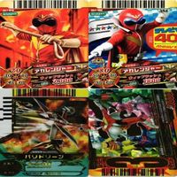 ゴレンジャー アカレンジャー バリドリーン ダイスオー DX EX スーパー戦隊バトル GR KR カード まとめ サムネイル 1