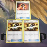 ポケモンカード 旧裏面 海外 英語版 3枚 いちゃもんスプレー ウルトラボール 30
