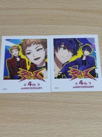 trks2 咎人4周年 剣持刀也 伏見ガク ポラロイドカード