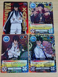 REBORN リボーン CCG 第4弾 ザンザス XANXUS 058/04 R ヴァリアー カード 家庭教師マン No.076 XANXUS No.004/07 UR ウルトラレア