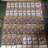 Yu-Gi-Oh Doll Monster Kuma-Chi 40 Card Lot