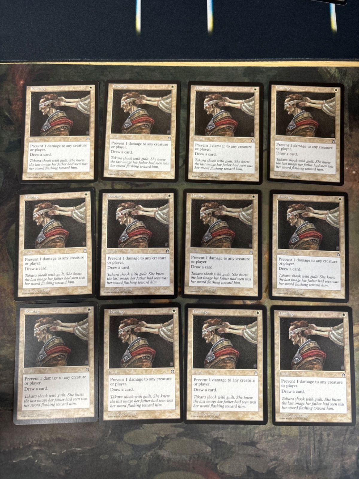 目かくし/Bandage 12枚 型番統一 旧枠 まとめ 英語版 EN MTG