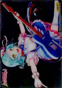 カード バンドリ BanG Dream ! ガールズバンドパーティ 箔押し サイン 金 クリア P 022 サムネイル 1