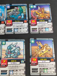SDガンダム モビルパワーズ カード まとめ 百式 M-098 ディジェ&ドダイ改 M-103 サムネイル 6