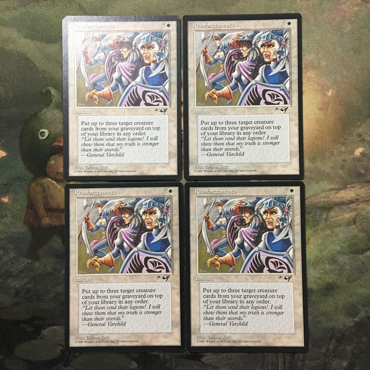 MTG マジックザギャザリング カード まとめ ALL Reinforcements 4枚セット 82