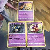 ポケモンカード 旧裏面 英語 海外版 3枚 スナバァ ハブネーク ルージュラ 45