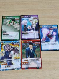 Hunter x Hunter Carddass Lot Leorio Hisoka Gon Killua