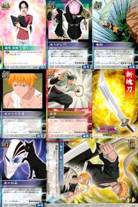 カード まとめ ブリーチ BLEACH ソウルカードバトル 越智美鶴 ありがとう!!! 飛翔 死からの生還 石波 斬魂刀 虚の仮面 黒崎一護