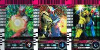 バトル ガンバライド カード まとめ W（ヒートメタル） No.6-004 ヒートクラッシュ W（ルナトリガー） No.6-006 ルナバースト W（ルナトリガー） No.7-016 トリガーフルバースト SR スーパーレア ★4 キラ