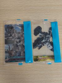 Gundam 00 Double O Clear Card Sealed Morinaga Wafers