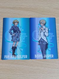 Agate Fluorite Beryl Jasper Card Anime TCG