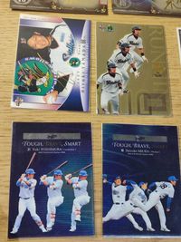 BBM プロ野球 枚数限定カード まとめ 田中将大 e100 楽天 帆足和幸 ラミレス 張本勲 青木宣親 エースの系譜 箔押しサイン サムネイル 3
