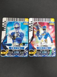 スーパー戦隊 ダイスオー EX DX カード まとめ ゴセイジャー ゴセイブルー No.1-014 015