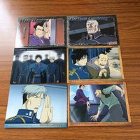 Fullmetal Alchemist Card Lot Roy Maes Armstrong