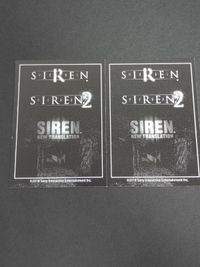 SIREN サイレン2 カード NT New Translation まとめ SIREN展 サムネイル 2