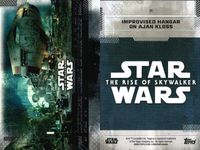カード まとめ スターウォーズ Star Wars 82 THE DESERT LANDSCAPE 砂漠の風景 81 IMPROVISED HANGAR ON AJAN KLOSS アジャン・クロスの臨時ハンガー Topps トップス サムネイル 3