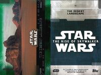 カード まとめ スターウォーズ Star Wars 82 THE DESERT LANDSCAPE 砂漠の風景 81 IMPROVISED HANGAR ON AJAN KLOSS アジャン・クロスの臨時ハンガー Topps トップス サムネイル 2