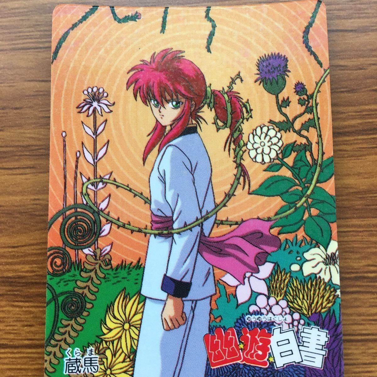 バンダイ バンプレカード 幽遊白書 蔵馬 51