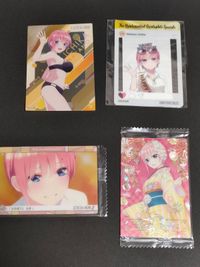 Quintessential Quintuplets Card Lot Sealed Japanese Anime
